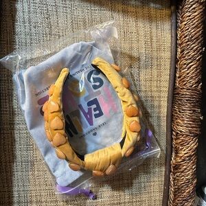 Lele sadoughi healing stones yellow jasper headband